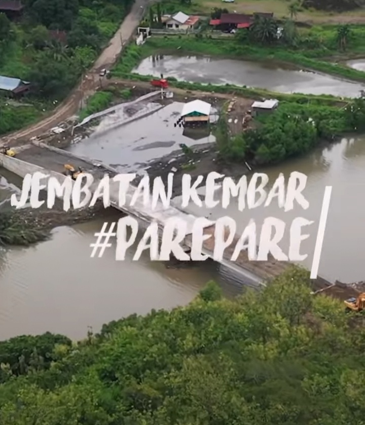 Jembatan Kembar Parepare Siap Diresmikan, Taufan Pawe Berterima Kasih ke Gubernur Sulsel 